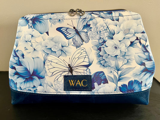 Toiletry Bag and Matching Notebook Set