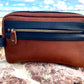 Laser Engraved Leather Dopp Kit
