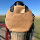 Laser Engraved Circle Fringe Purse