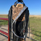 Laser Engraved Circle Fringe Purse