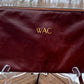 Chestnut Leather Wristlet