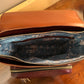 Laser Floral Tooled Leather Purse