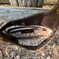 Brindle Hair on Hide and Chocolate Leather Crossbody Purse