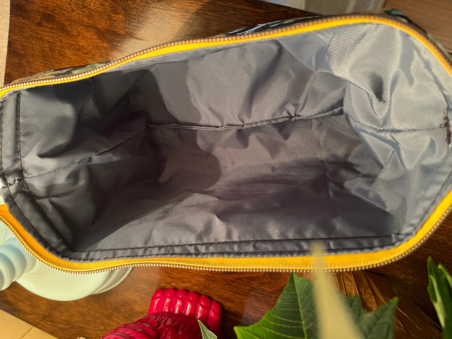 Longhorn Faux Leather Toiletry Bag