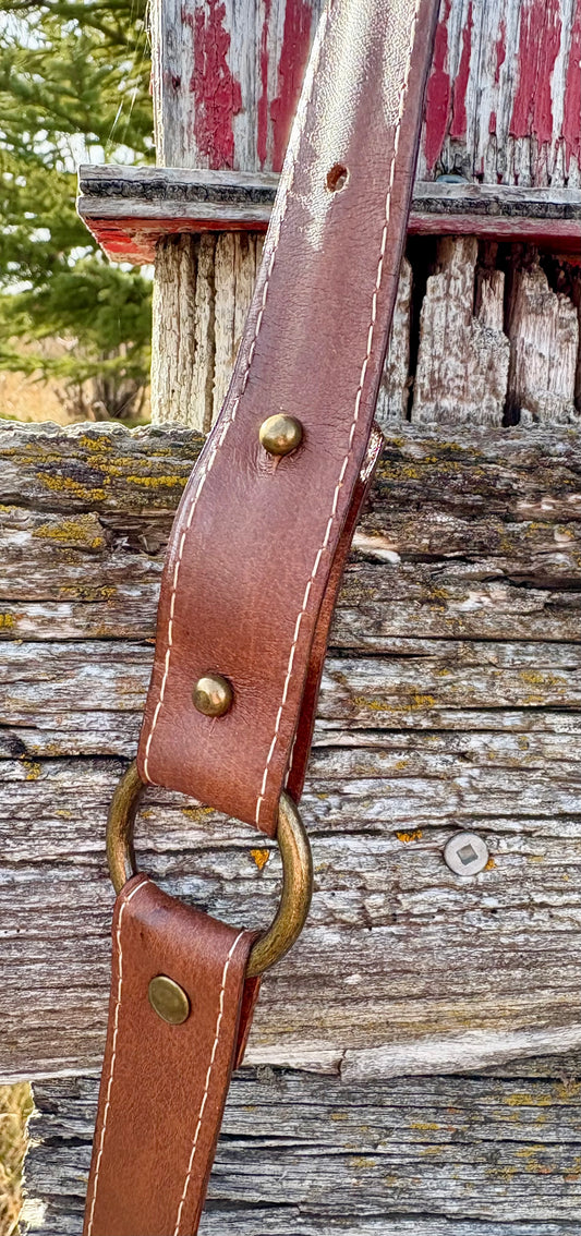 Copper Embossed Teal Leather Crossbody Purse and Matching Wallet