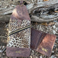 Leopard Print and Brown Leather Sling