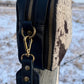 Hair on Hide Crossbody Purse with Built in Wallet