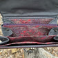 Metallic Purple Leather Wallet