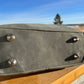 Distressed Blue Leather Tote