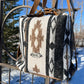 Leather and Wool Convertible Backpack/Shoulder Strap Purse