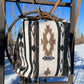 Leather and Wool Convertible Backpack/Shoulder Strap Purse