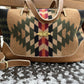Leather and Wool Traveller Bag