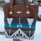 Brown Pebbled Leather Tote