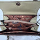 Distressed Leather Tote and Matching Wallet