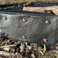 Black Leather Purse with Rose Gold Hardware