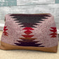 Leather and Wool Toiletry Bag
